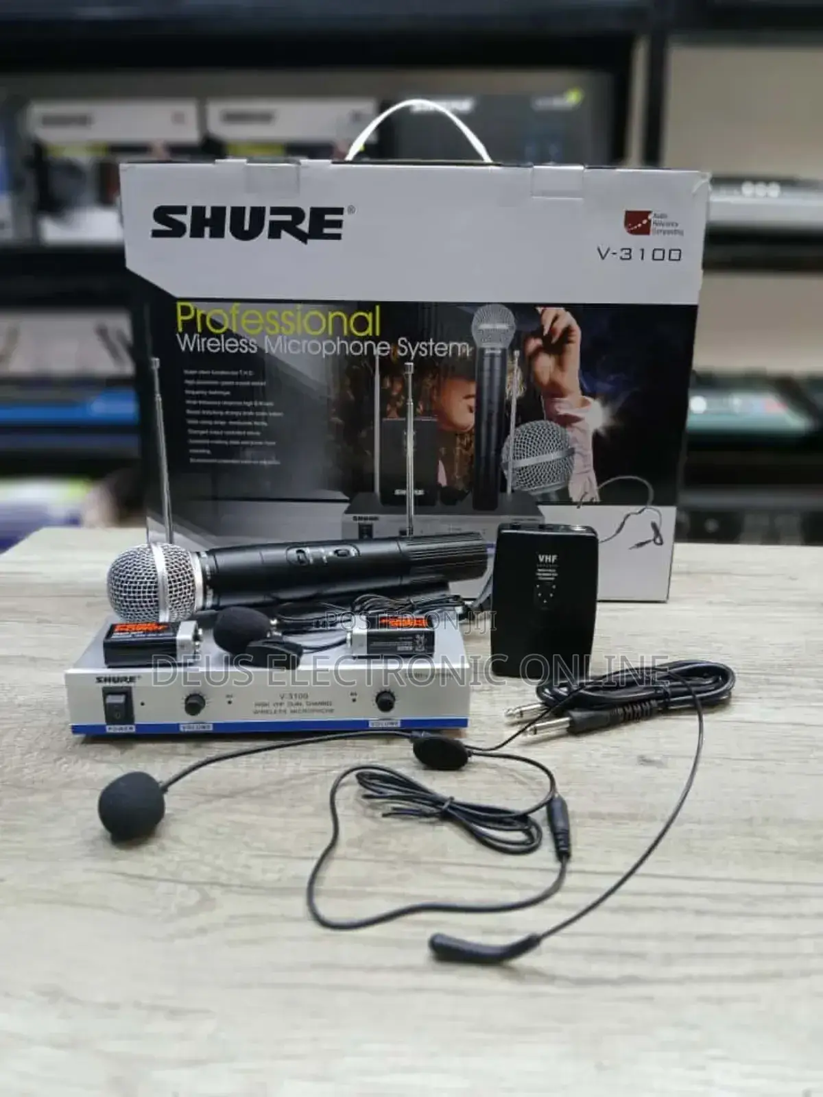 Shure v-3100 Wireless Microphone
