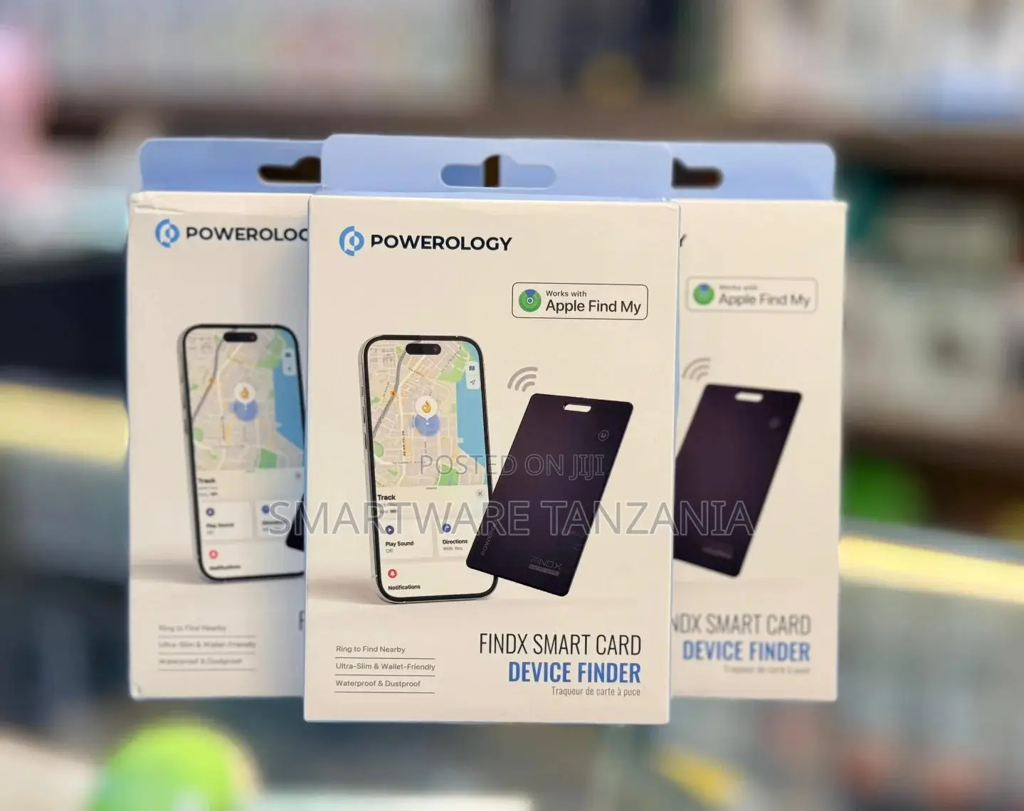 Powerology Findx Smart Card Tracker Apple Find My Wallet Locator