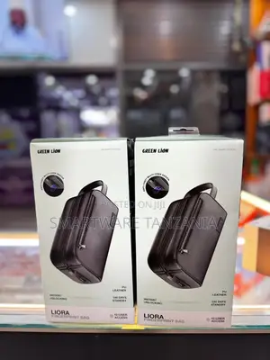 Green Lion Liora Fingerprint Lock Bag Pu Leather 180 Day Standby
