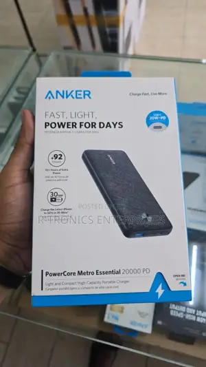 Anker Powercore Metro Essential 20000 Powerbank