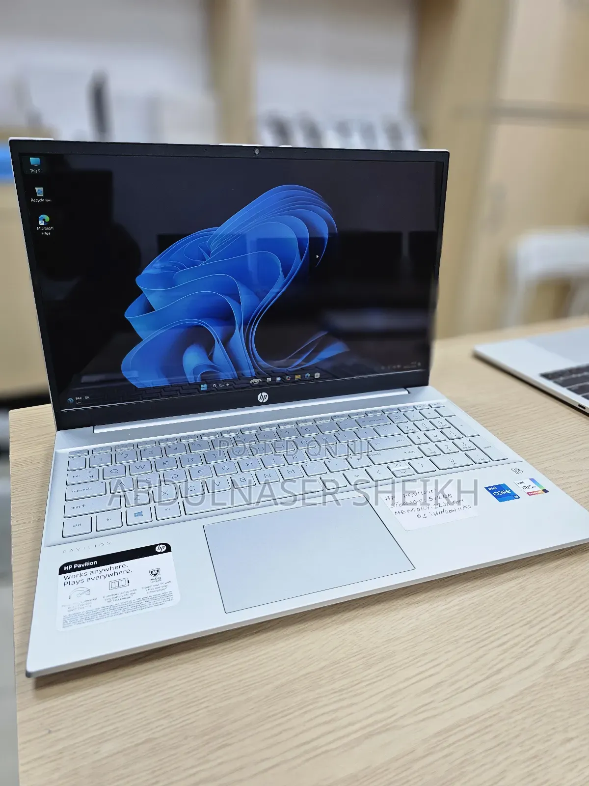 Laptop HP Pavilion 15 128GB Intel Core I5 SSD 512GB