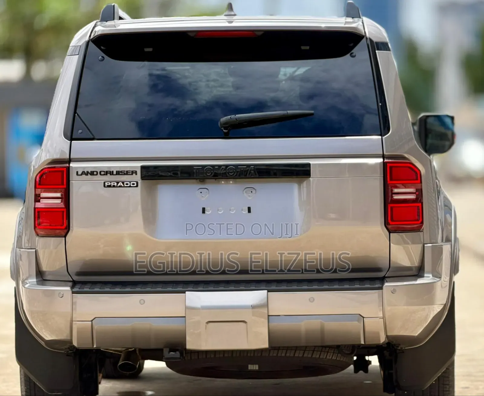 New Toyota Land Cruiser Prado 2024 Gold