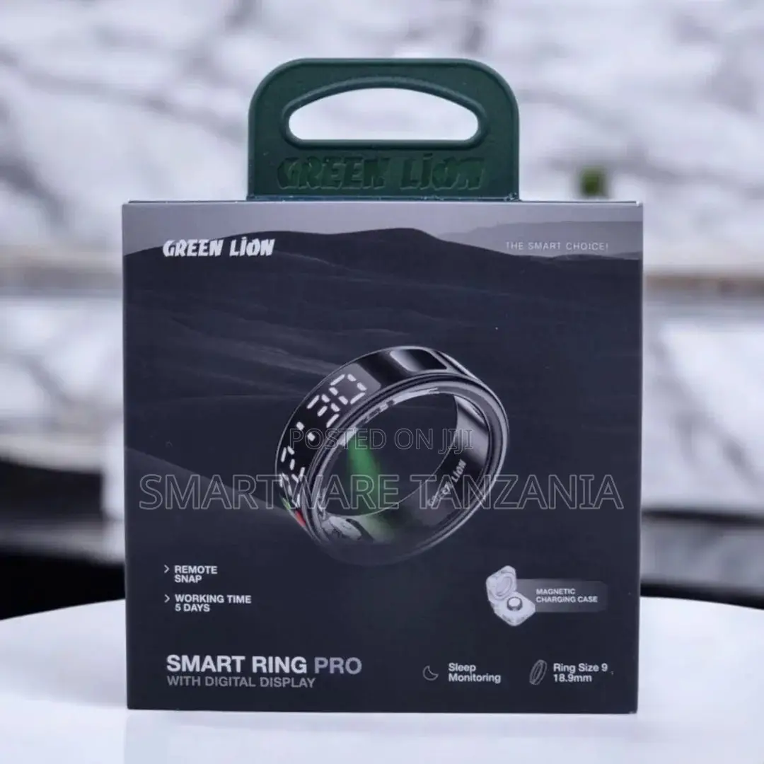 Green Lion Smart Ring Pro Digital Display Sleep Monitor 5 Day Batt
