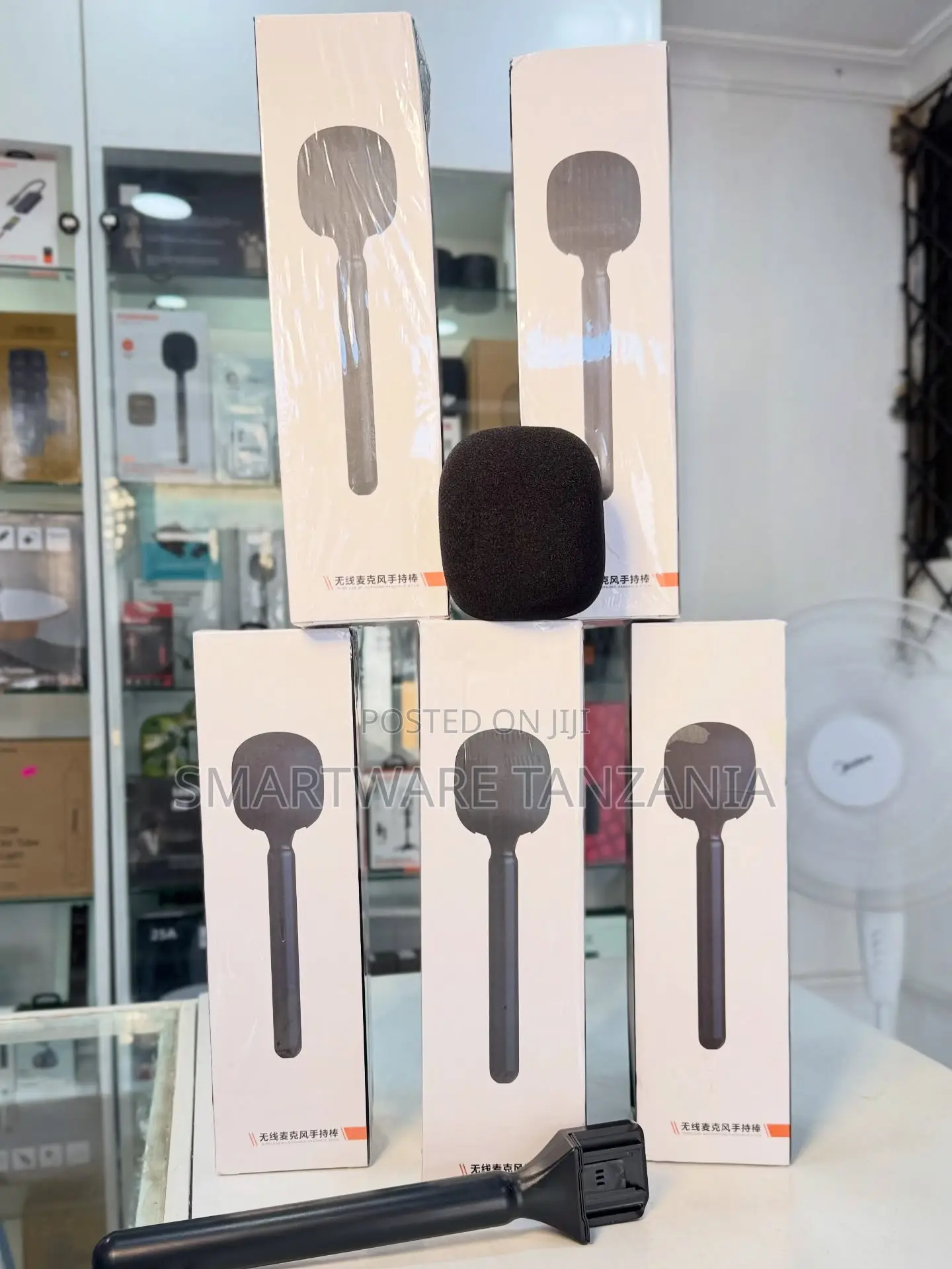 Wireless Handheld Interview Microphone Recording Karaoke Streaming