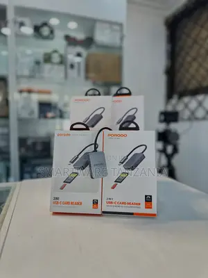 Porodo Usb-C Card Reader 2in1 Sd Microsd Super Speed Data Transfer