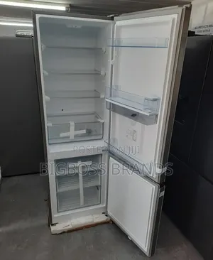 Hisense 350 Liters White Glass Combi Refrigerator H450bdw-Wd