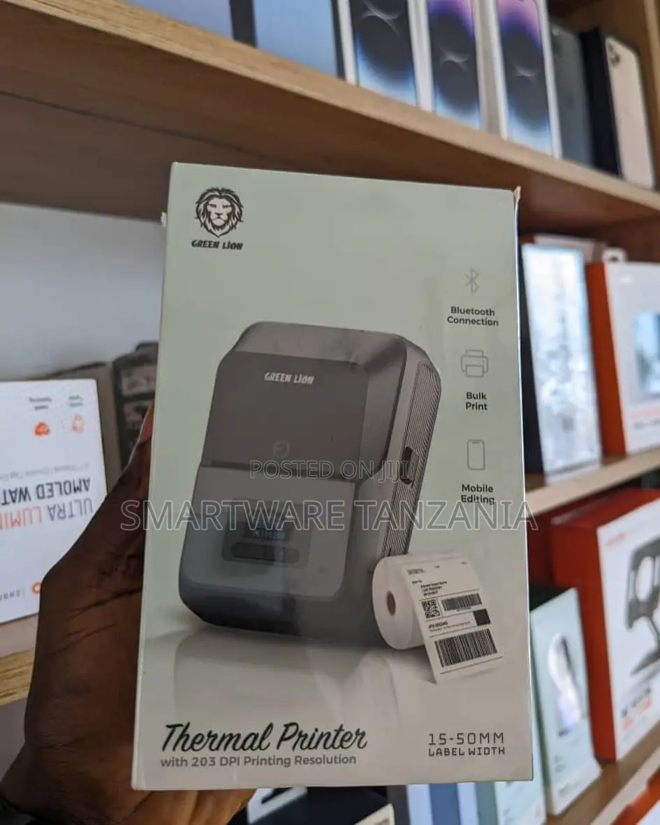Green Lion Thermal Printer Bluetooth Label Maker 15-50mm Width