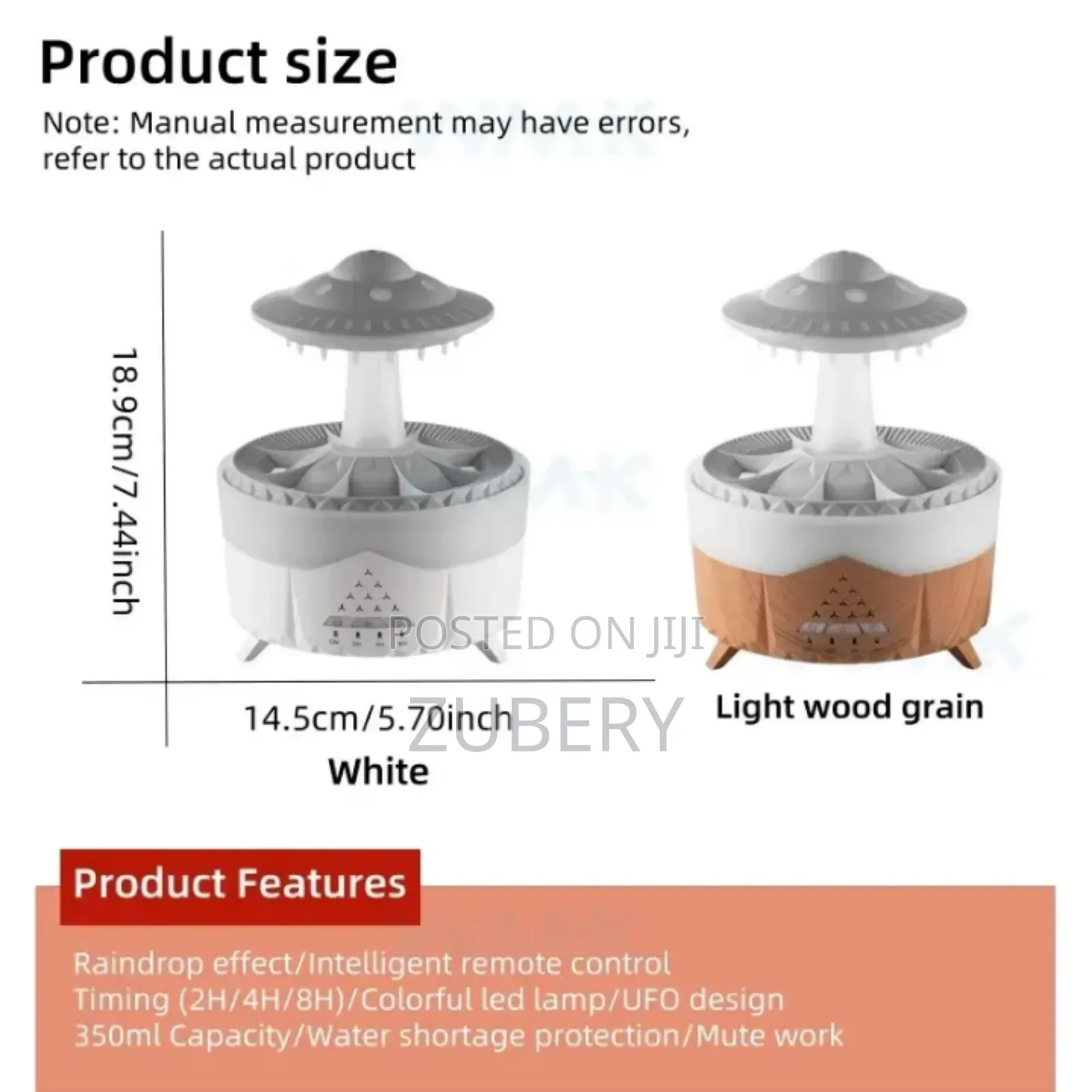 Humidifier 350ml New in Tanzania
