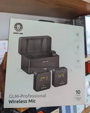 Green Lion Wireless Mic Professional Bluetooth 10hr Real-Time