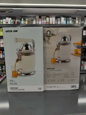 Green Lion Electric Citrus Juicer 400ml Vintage Orange Lemon