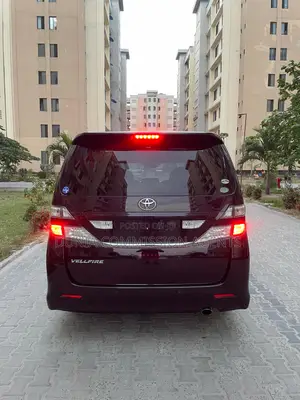 Toyota Vellfire 2009 Maroon