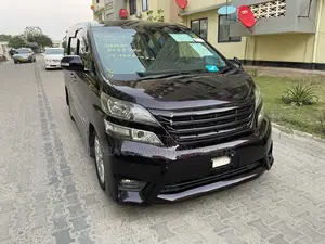 Toyota Vellfire 2009 Maroon