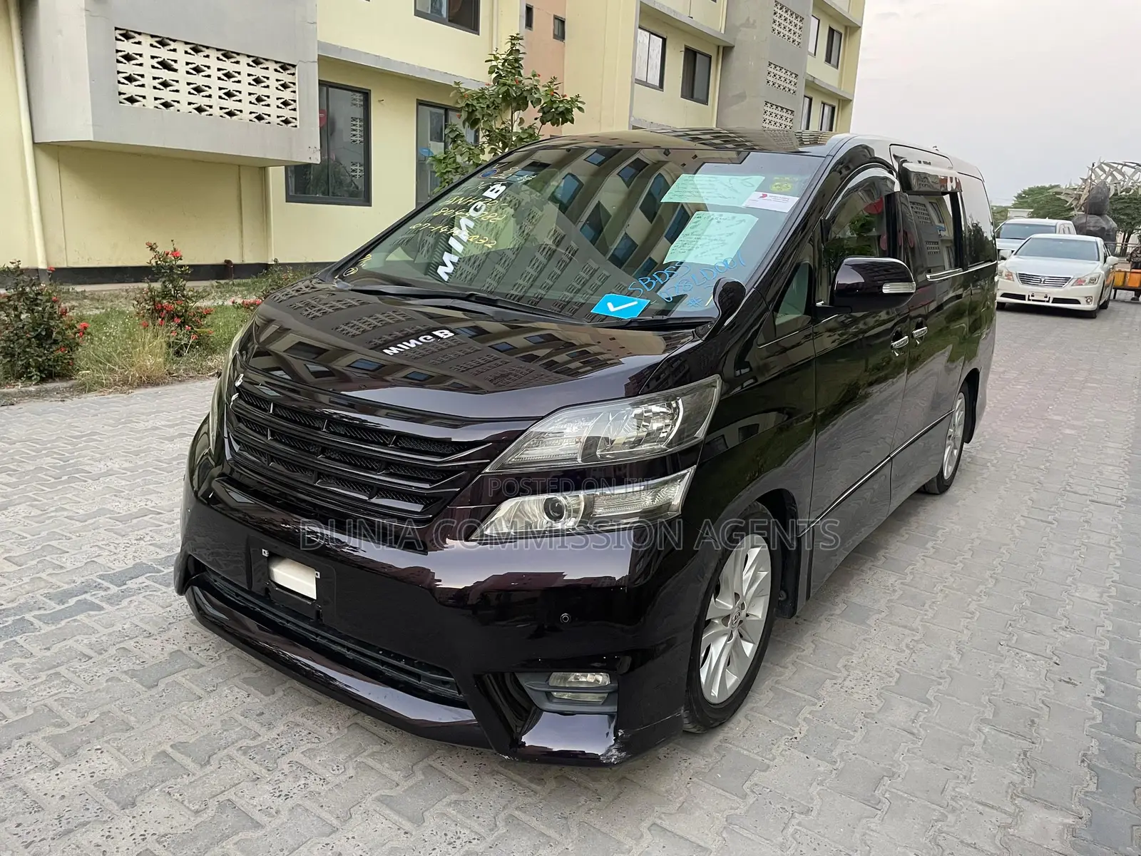 Toyota Vellfire 2009 Maroon