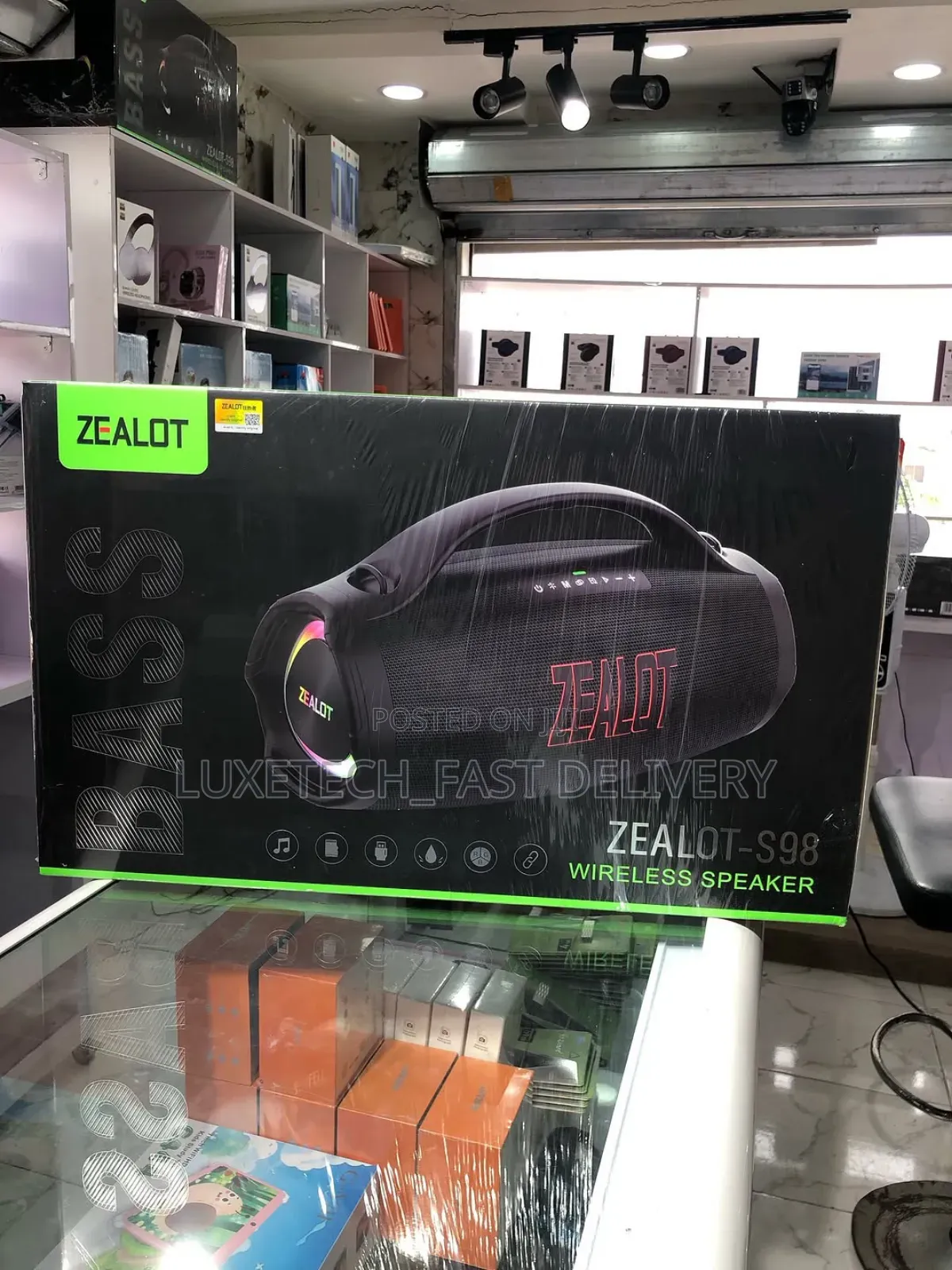 Zealot S98 Portable Bluetooth Speaker 160w RMS Wireless