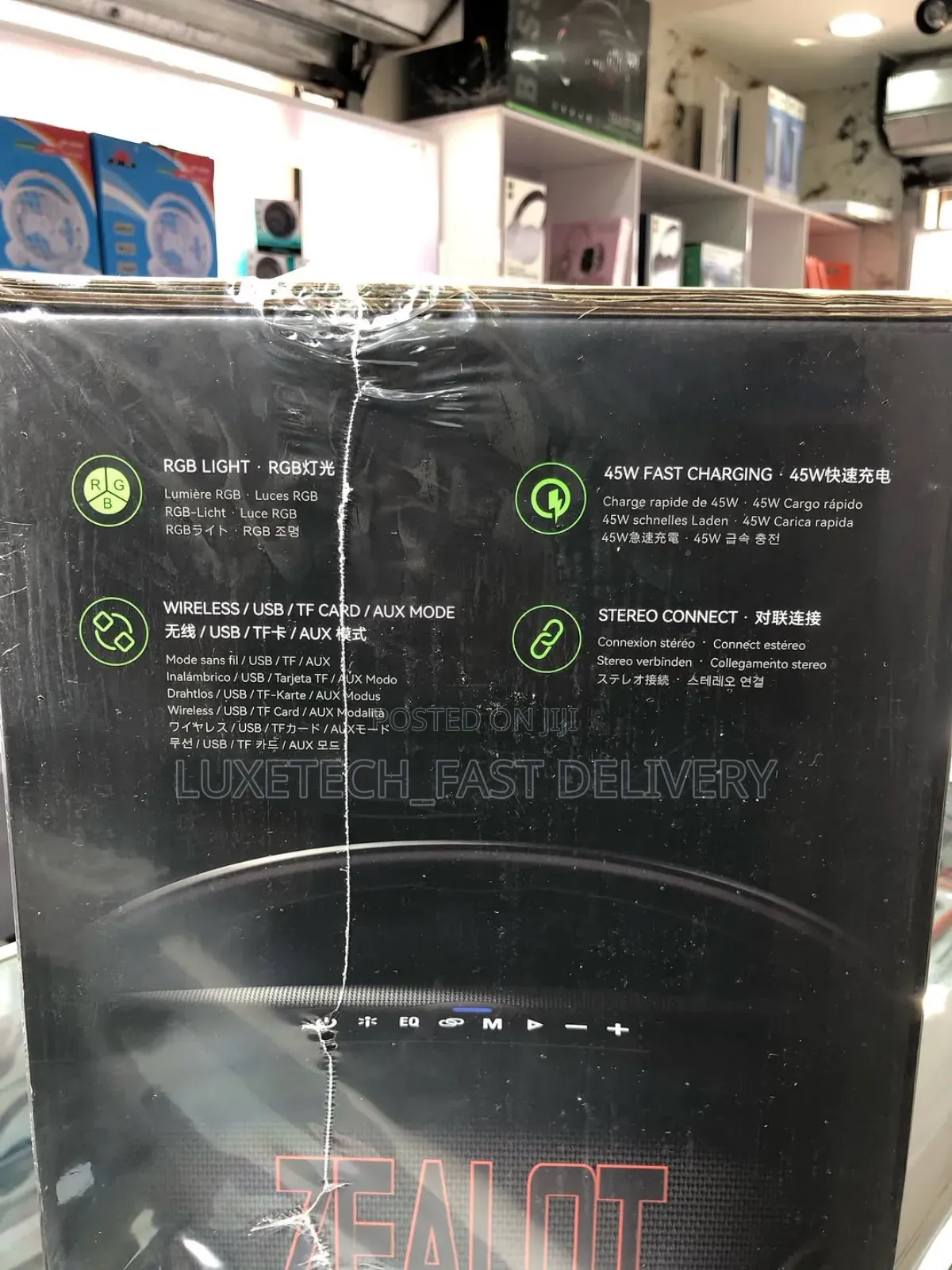 Zealot S98 Portable Bluetooth Speaker 160w RMS Wireless