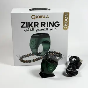 Smart Tasbih Ring - Iqibla Digital Counter With Prayer Reminders