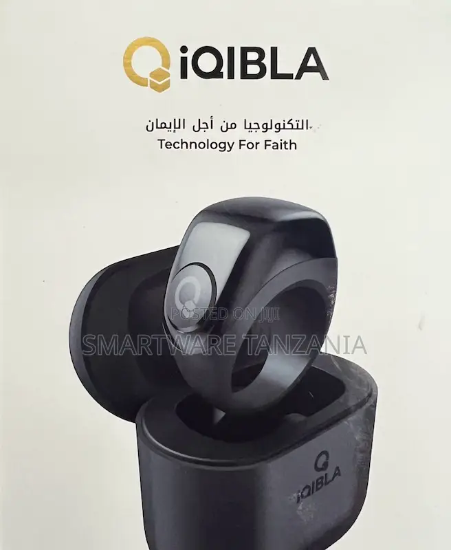 Iqibla Tasbih Counter Ring - 3-Day Battery Smart Dhikr Tracker