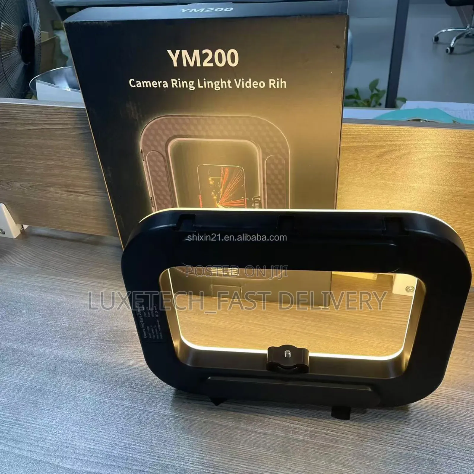 Ym200 Rechargeable Camera Ring Light Video Rig