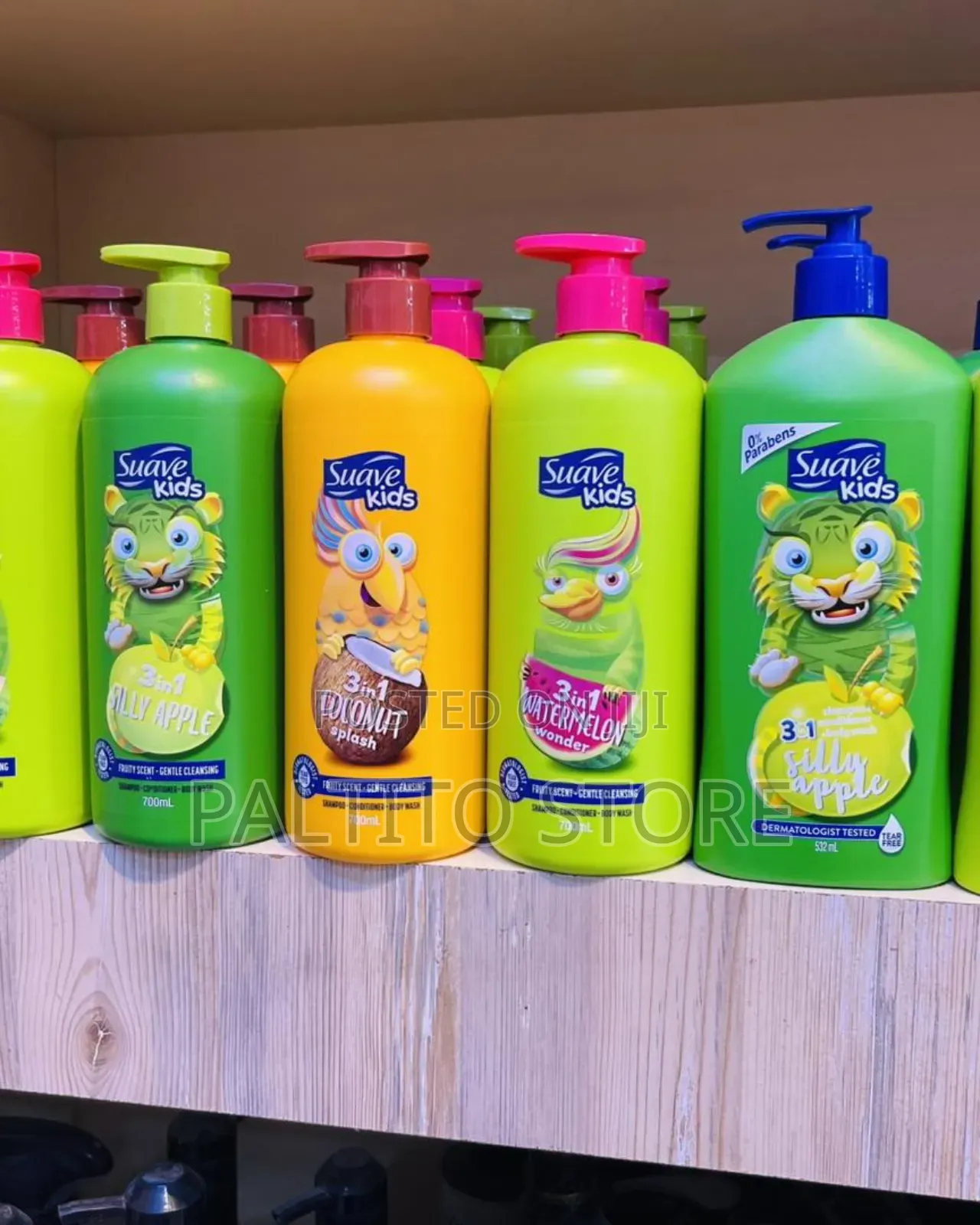 Suave Kids 3 in 1 Shampoo, Conditioner, and Body Wash