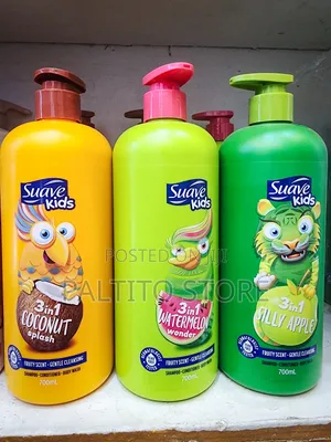 Suave Kids 3 in 1 Shampoo, Conditioner, and Body Wash