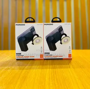 Porodo Snapcharge Magsafe Power Bank 4800mah Camera Shutter Remote
