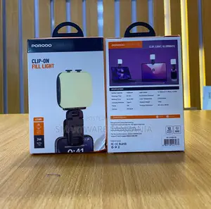 Porodo Clip-on Fill Light 1000mah 24h Usb-c Rechargeable Led Panel