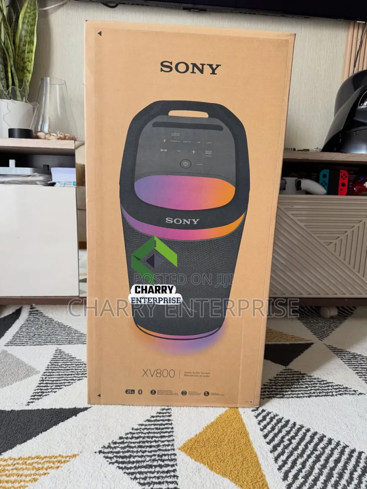 Sony Xv800 Powerful Professional Bass Portable Karaoke Party Speaker