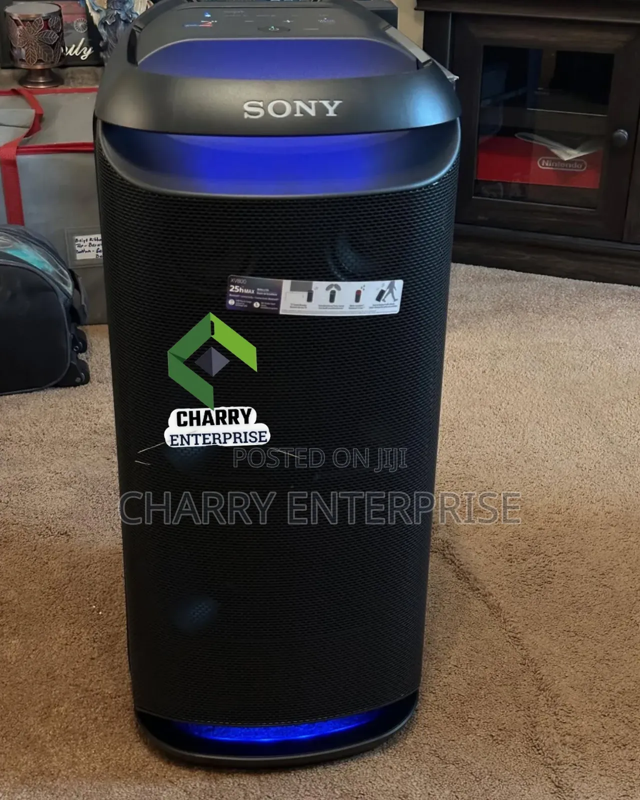 Sony Xv800 Powerful Professional Bass Portable Karaoke Party Speaker