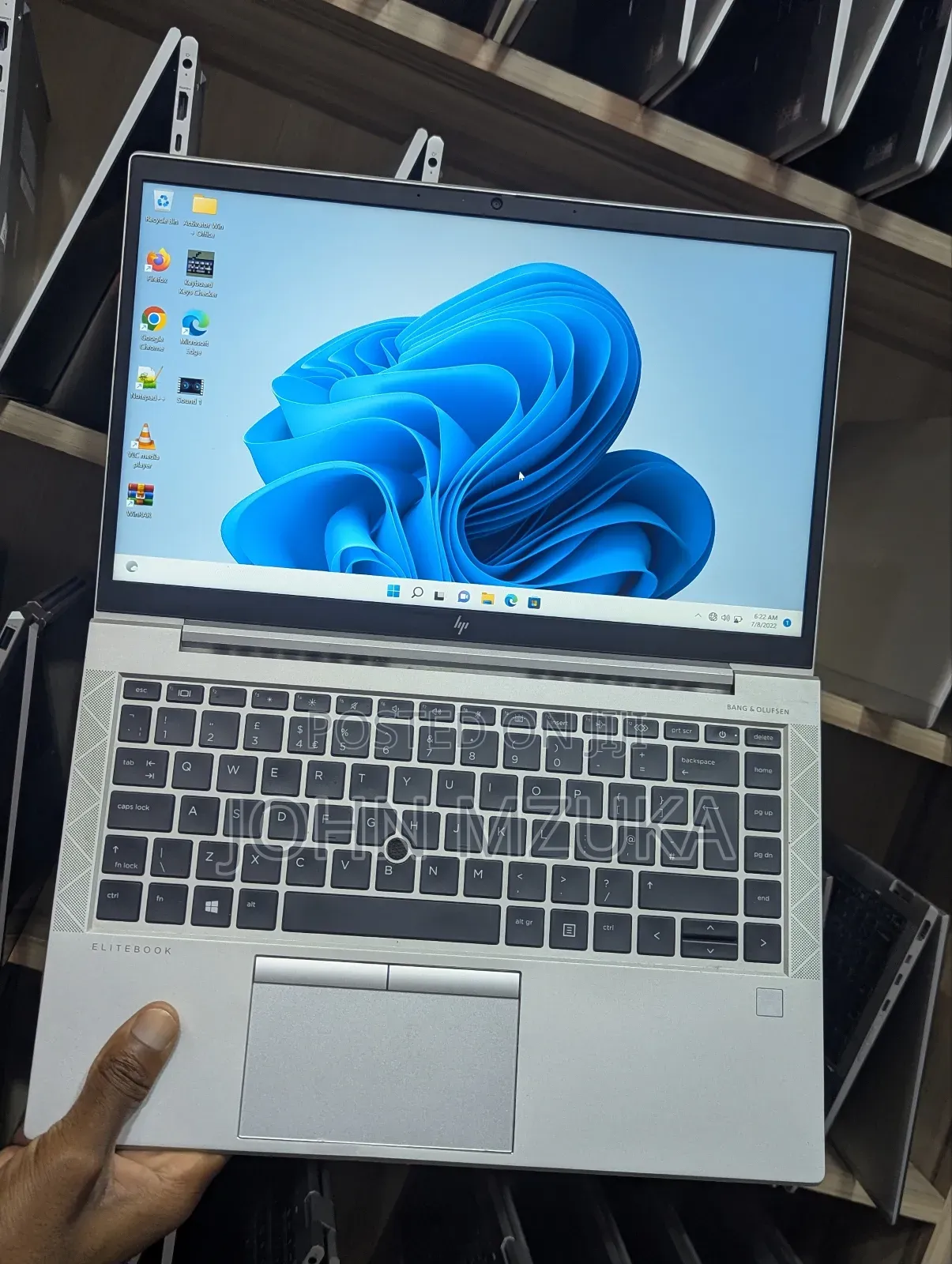 New Laptop HP EliteBook 845 G8 16GB AMD Ryzen 5 SSD 256GB