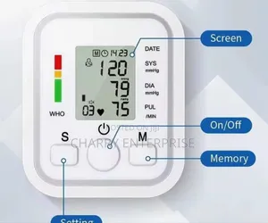 Digital Rechargeable Electric Blood Pressure Bp Monitor Machine