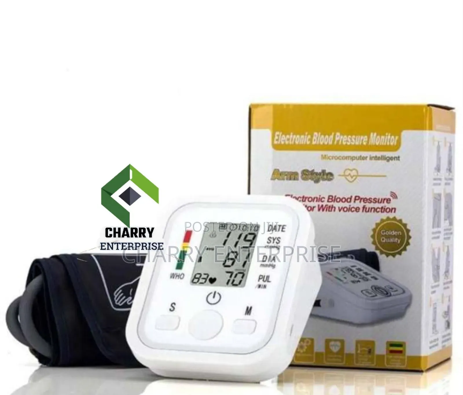 Digital Rechargeable Electric Blood Pressure Bp Monitor Machine