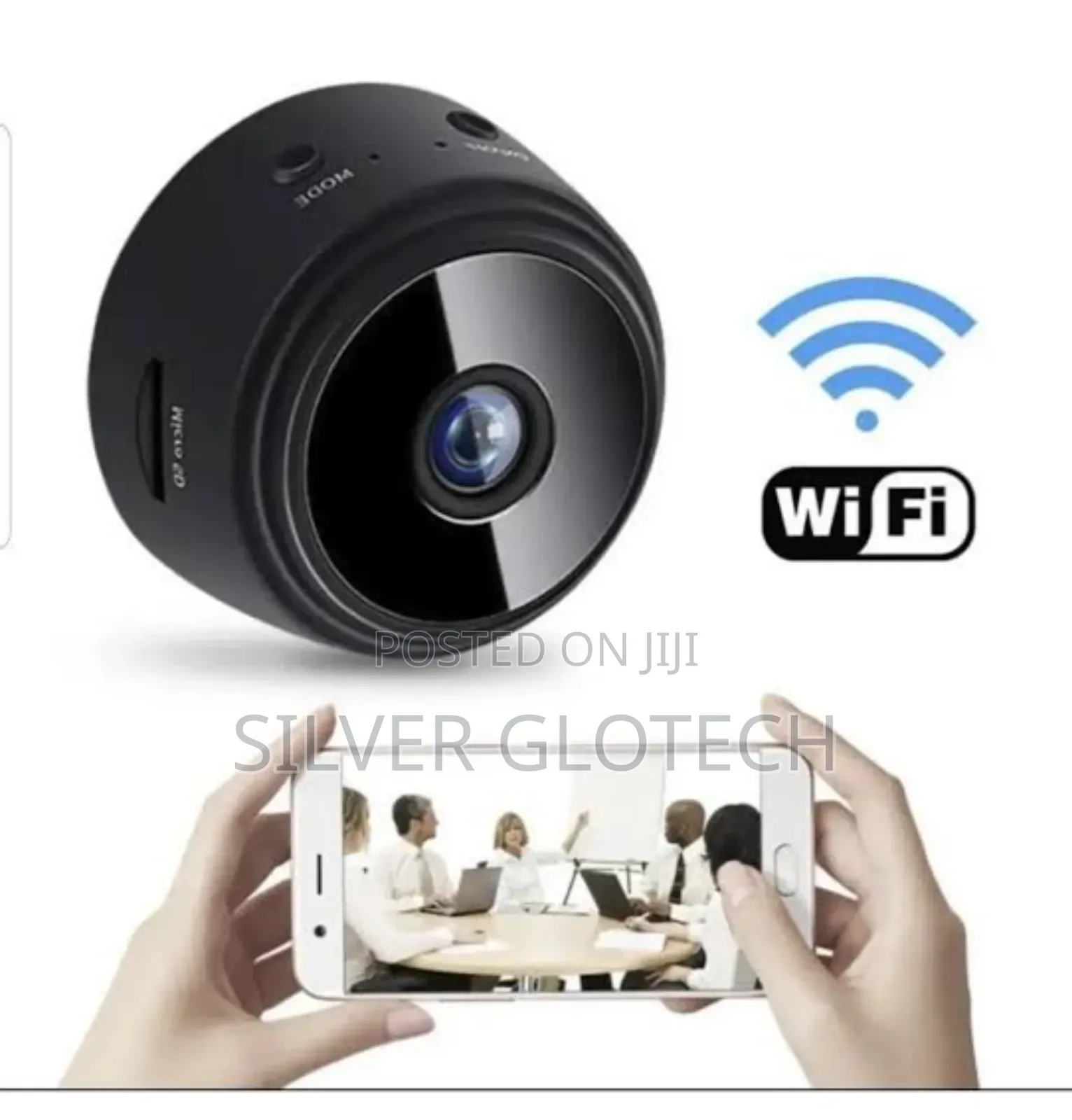 Dual Lens CCTV Camera Inatumia Laini Ya Simu