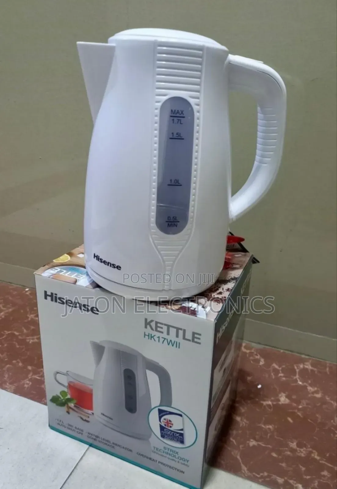Hisense Kettle Hk17wiii 1.7liter