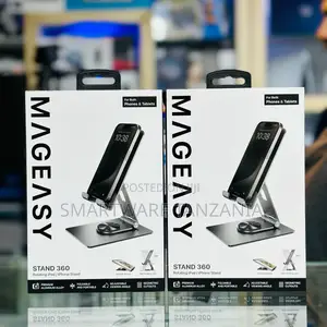 Mageasy Stand 360 Rotating Aluminum iPad iPhone Stand