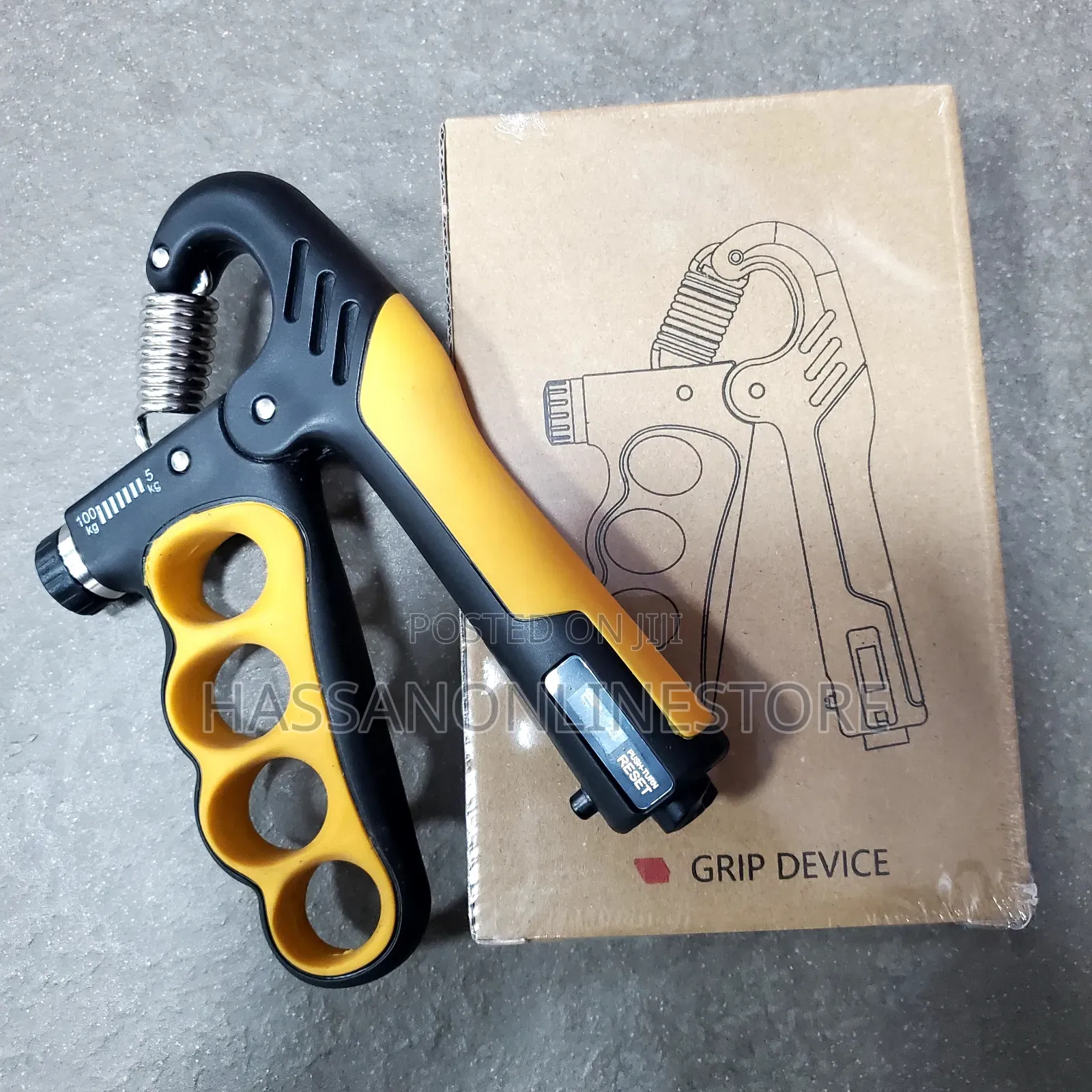 Grip Strengthener Adjustable Hand Gripper Exercise Gripper 5-100kg