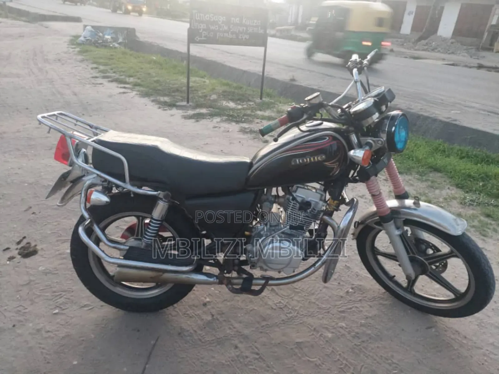 Haojue HJ125-8F 2024 Black