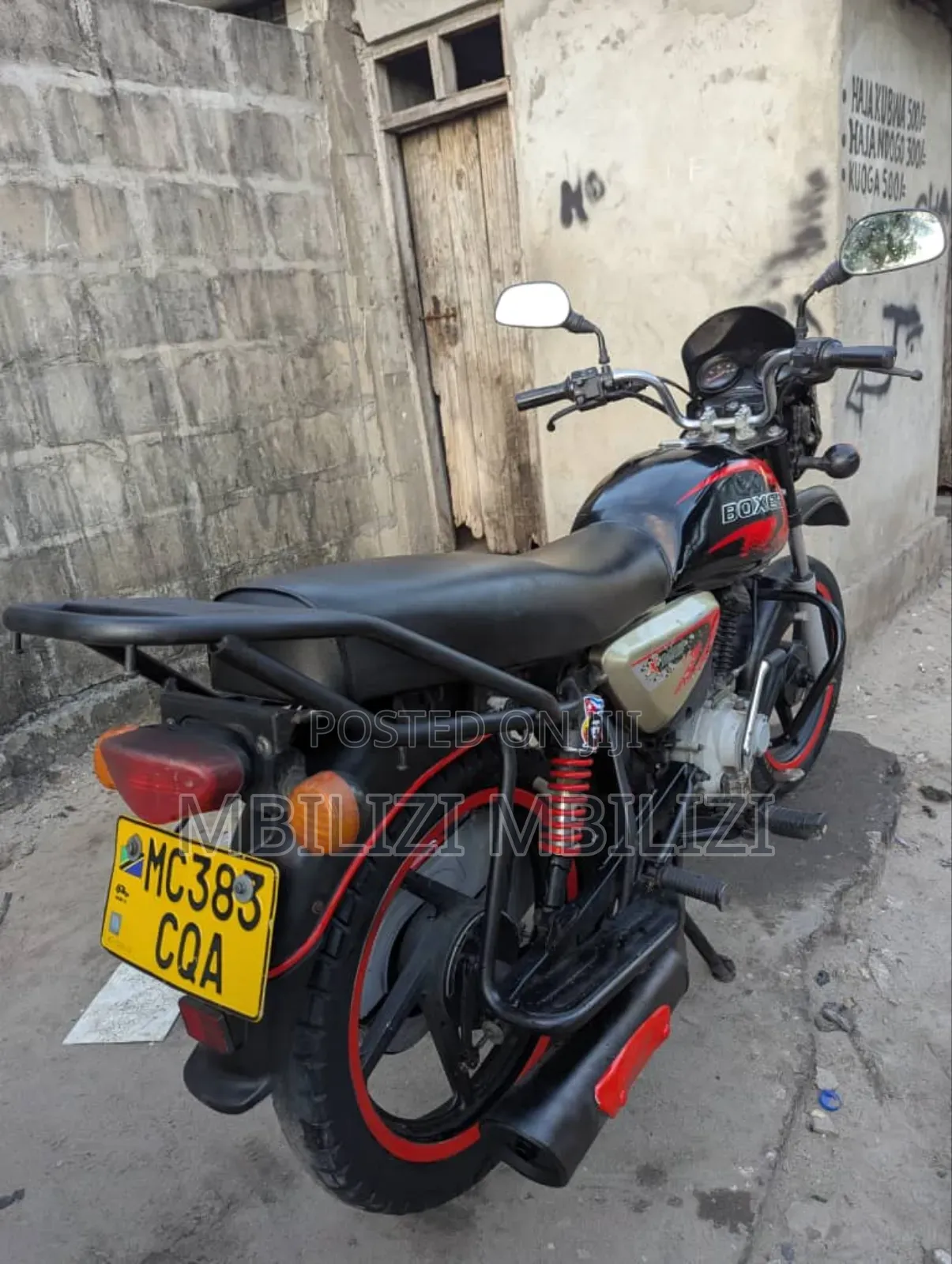 Bajaj Boxer X125 2024 Black