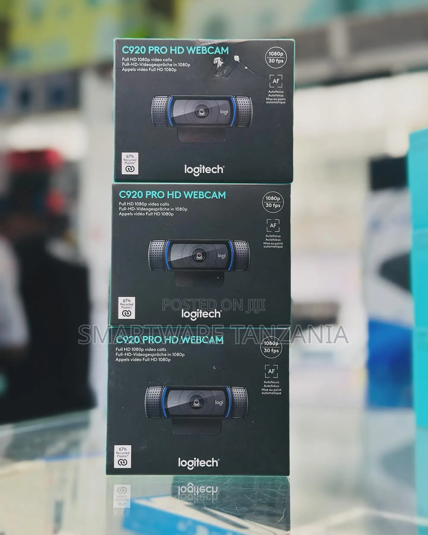 Logitech C920 Pro Hd Webcam 1080p 30fps Autofocus Video Calls