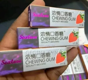 Chewing Gum Za Kuongeza Hamu Ya Tendo