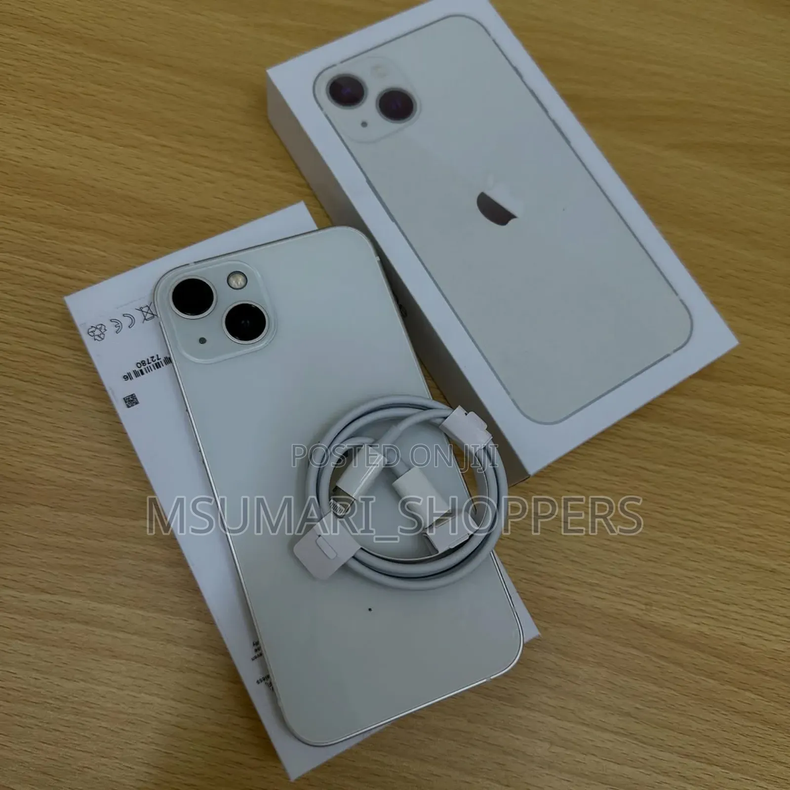 New Apple iPhone 13 128 GB White