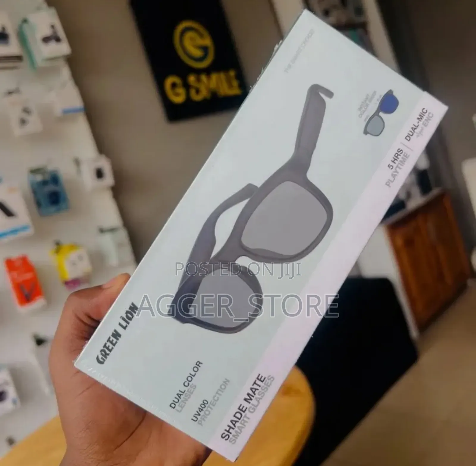 Greenlion Dual Mate Smartglasses (Dual Colour Lenses, Uv400 Protection
