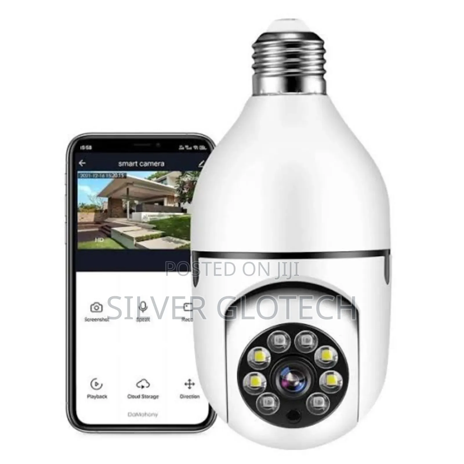 CCTV Bulb Camera Available Inarotate 360
