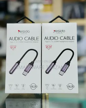 Yesido Audio Cable Type-C to 3.5mm Headphone Adapter 12cm