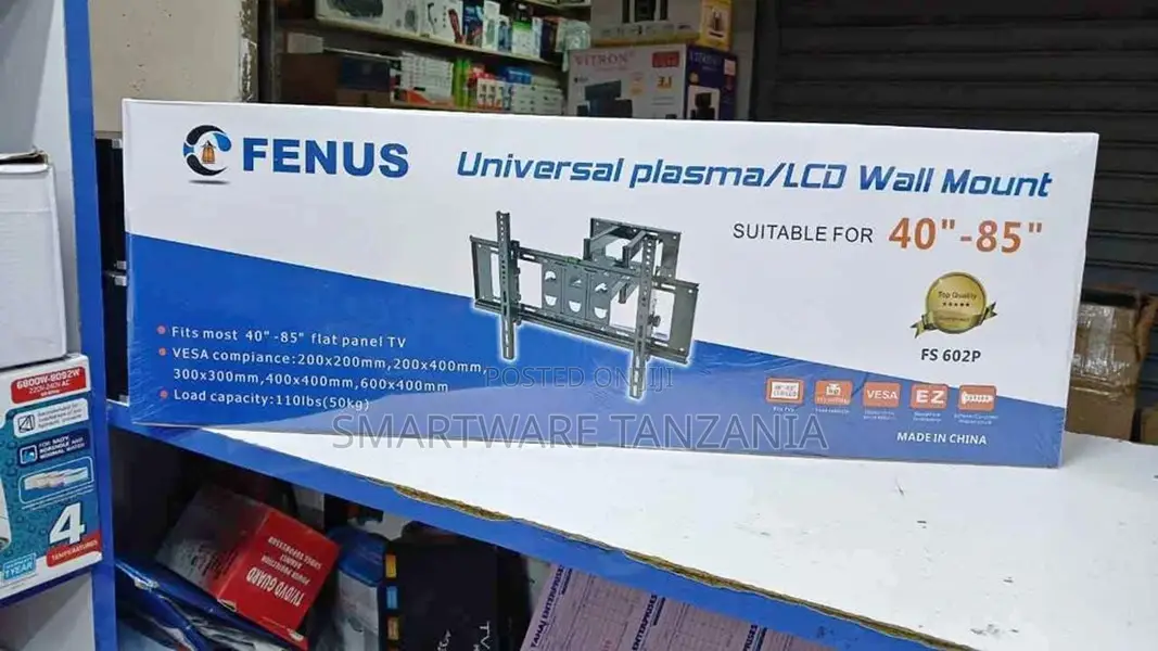 Fenus Universal Tv Wall Mount 40-85 Inch 110 LBS Capacity Fs602p