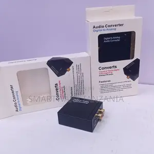 Digital to Analog Audio Converter Coaxial Toslink to Rca Stereo