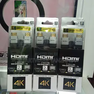 Sony High Speed Hdmi Cable 2m 3d Ethernet DLC-He20hf Xvcolor