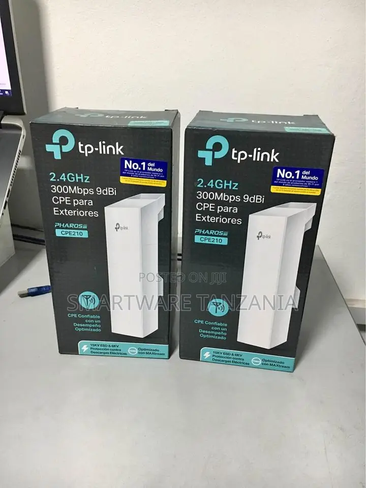 Tp-Link Cpe210 Dual Pack 2.4ghz 300mbps 9dbi Outdoor Wireless