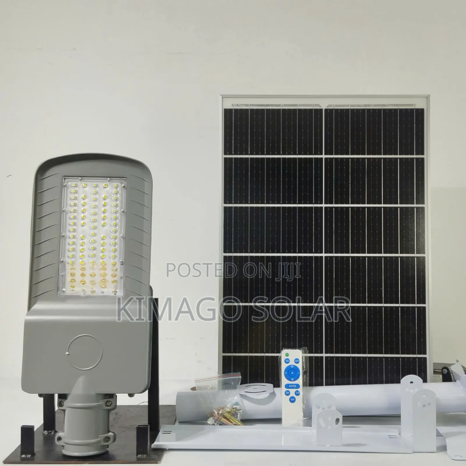 Powerful 600w Taa Ya Solar Street Light Kwa Nyumba Na Barabara