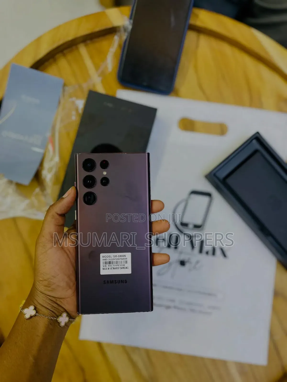 New Samsung Galaxy S22 Ultra 256 GB Purple