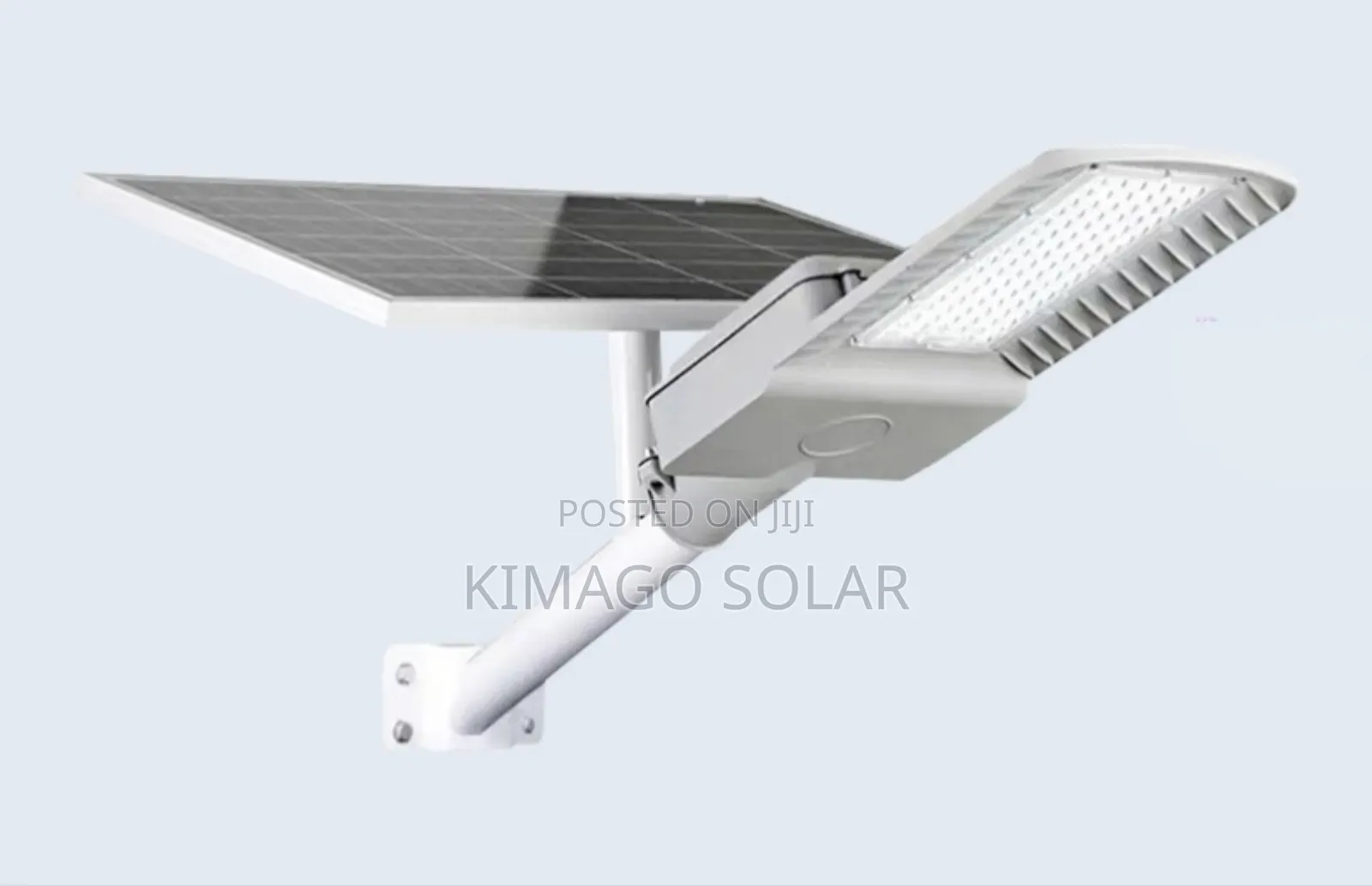 Taa Ya Solar 600w Yenye Betri Ndani Na Paneli Juu Inayojitegemea